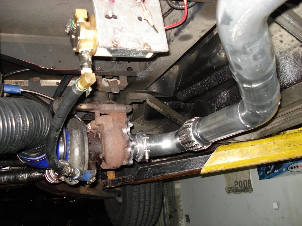 Put a turbo on my full size 1984 Chev Van 6.2 Diesel.